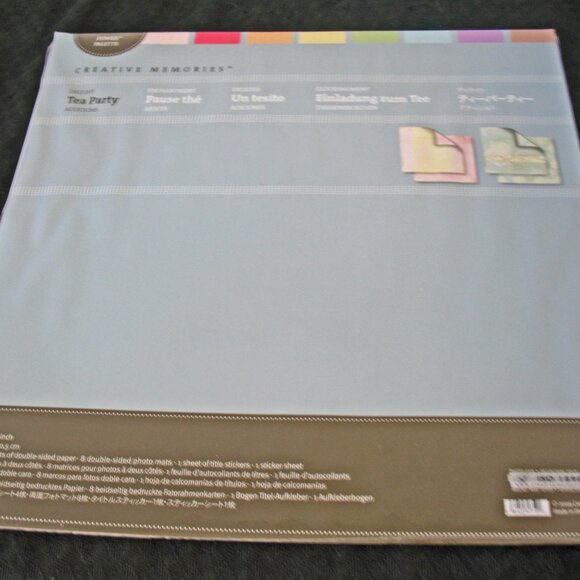 One Pkg Creative Memories Tea Party Additions - Picture 2 of 3